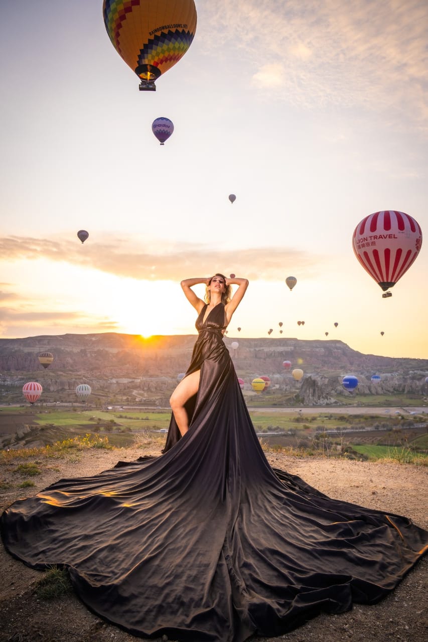 Uçuşan Elbise Gün Doğumu - 6